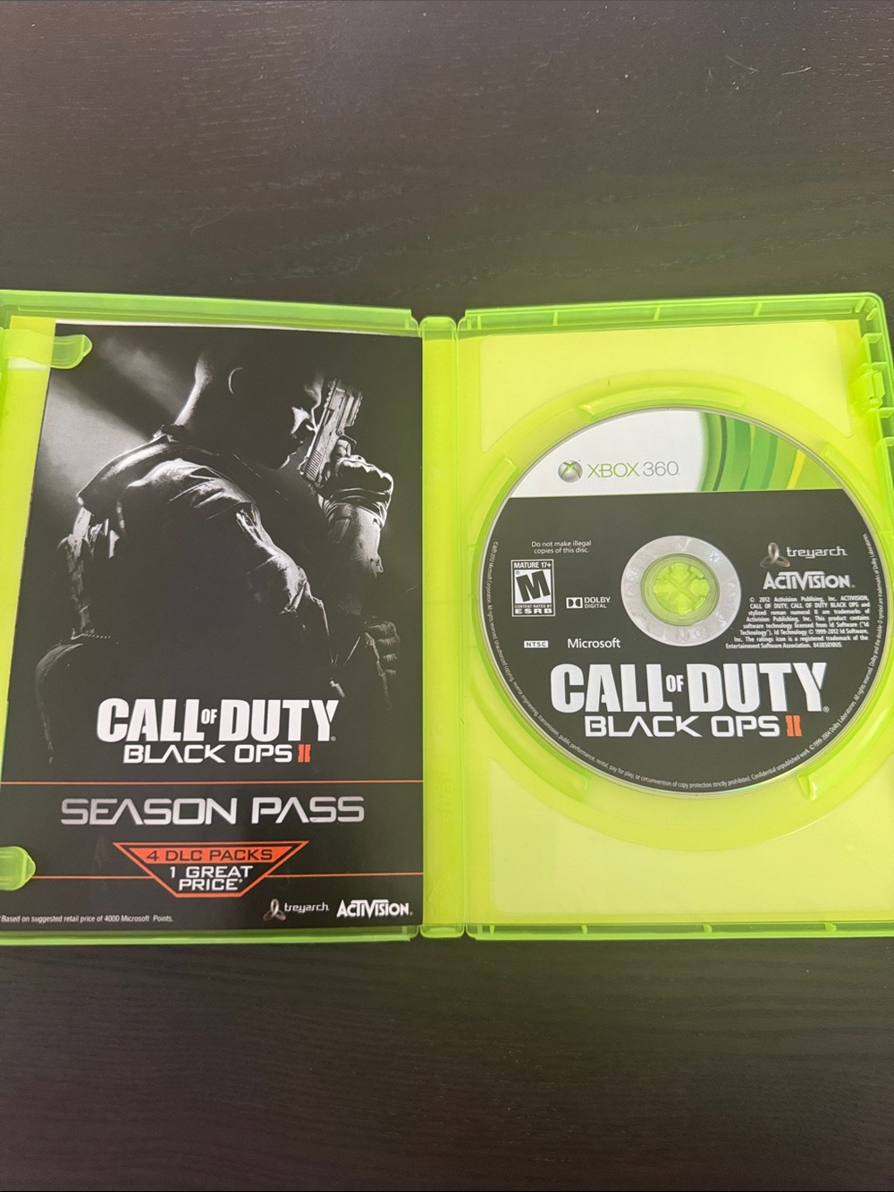 Microsoft Xbox 360 Call of Duty: Black Ops II (Black, Green) - Picture 3 of 4